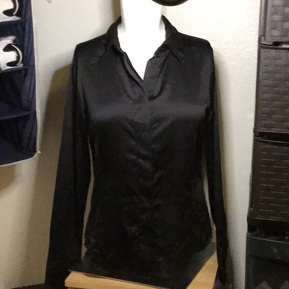 George stretch womens shirt small